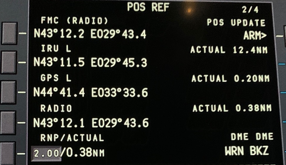 spoofing indication