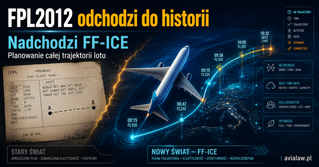 FPL2012 odchodzi do historii. Nadchodzi FF-ICE, czyli planowanie całej trajektorii lotu fplll